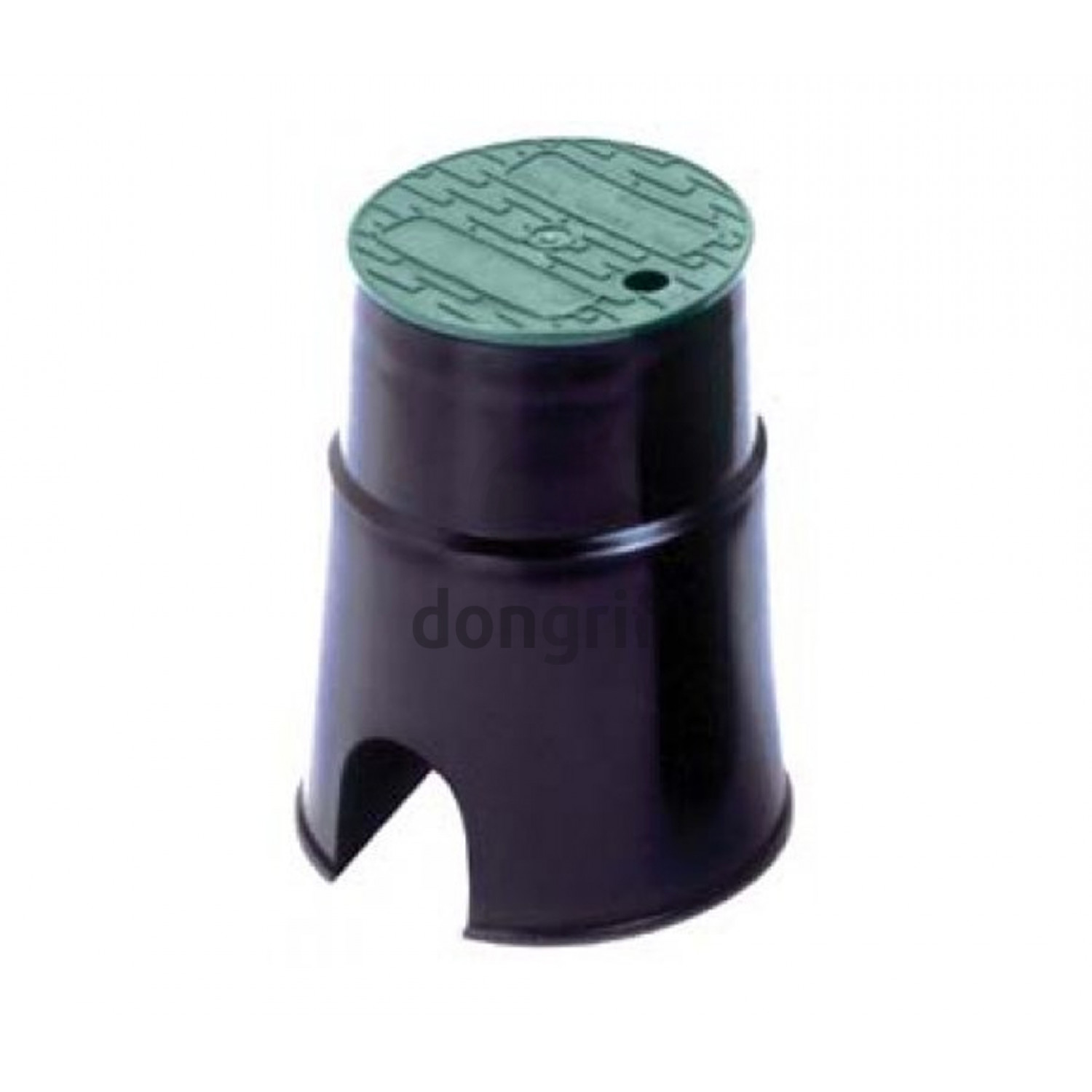 Aqua Control Arqueta C1901 - Rundschacht 1 Ventil 24cm - Grünes Kontrollschacht Für Garten & Außenbereich