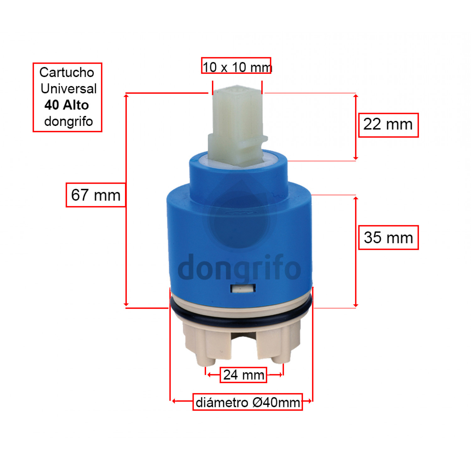 cartucho ceramico monomando grifo monomando