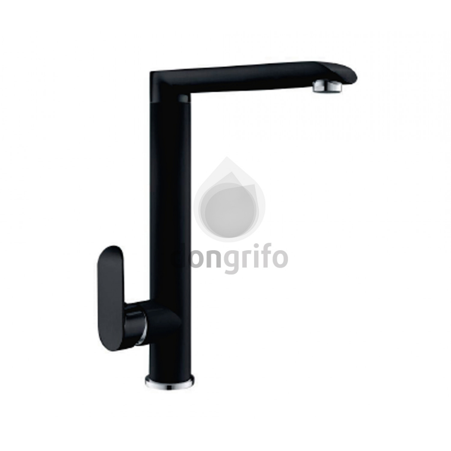 grifo fregadero cocina napoles esmebra monomando EM 1140NAPN negro