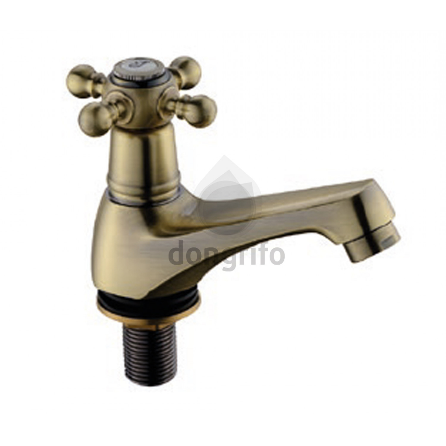 grifo de lavabo individual 1 un agua bronce clasico clasic epoca