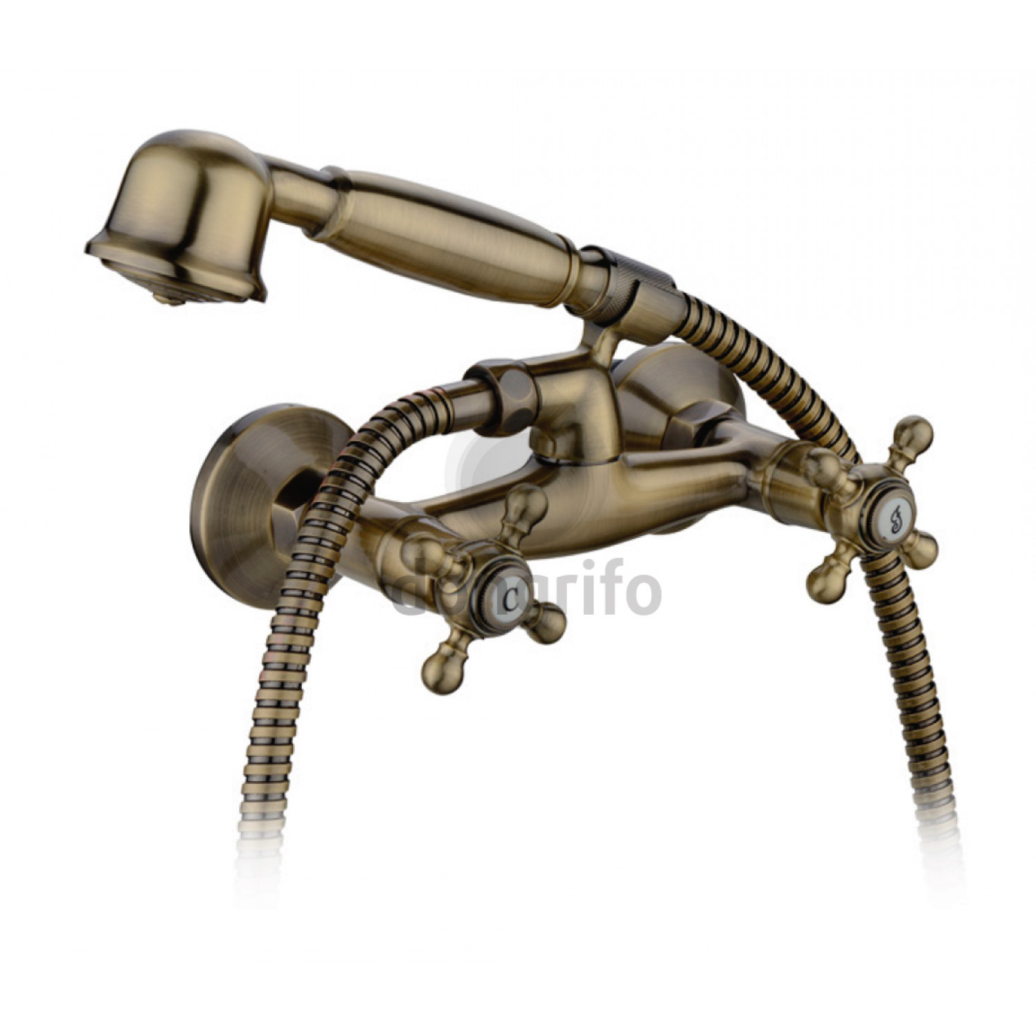 Grifo store ducha bronce