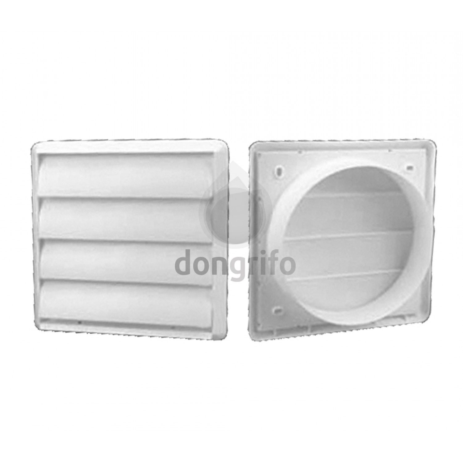 Rejilla móvil de pvc blanco redondo de extraccion de humos de cocina 1