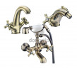 CONJUNTO OMEGA  BRONCE BAÑERA + LAVABO + BIDE