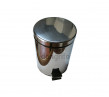 PAPELERA INOX 3 LITROS PEDAL