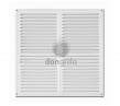 REJILLA 20X20 VENTILACION GAS BLANCA