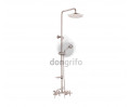 KIT BATERIA DUCHA OMEGA CROMO