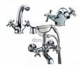 CONJUNTO OMEGA CROMO BAÑERA + LAVABO + BIDE