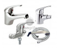 CONJUNTO GRIFOS ELOS DUCHA + LAVABO + BIDE