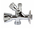 LLAVE DE ESCUADRA DOBLE 1/2 - 3/8 -3/4