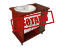 MUEBLE DE LAVABO MADERA 80
