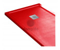 PLATO DUCHA 36 STONE MARCO COLOR ROJO