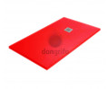 PLATO DUCHA 26 STONE PLUS COLOR ROJO