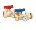 2 VALVULAS COLECTOR CALEFFI 391167  